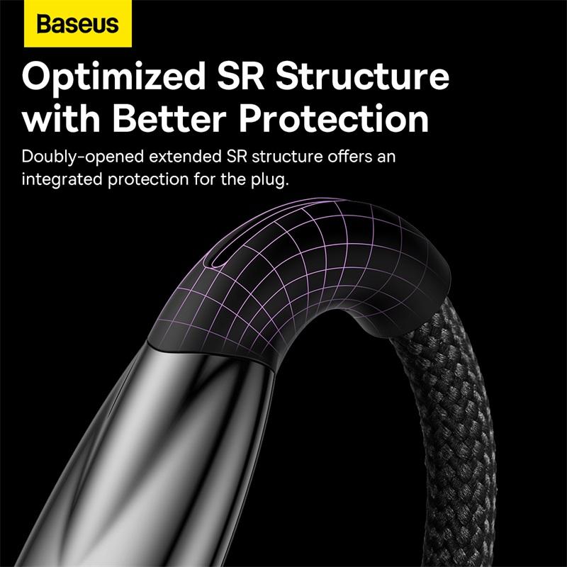 Baseus Glimmer-serien hurtigladende datakabel Type-C til ip 20W
