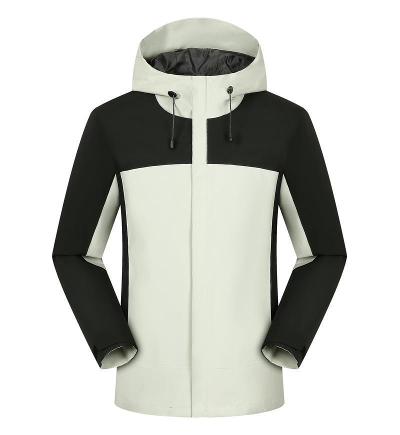 

2401B Унисекс Антистатическая Ветровка с Цветными Блоками для Занятий Спортом на Открытом Воздухе и Велоспорта 4XL