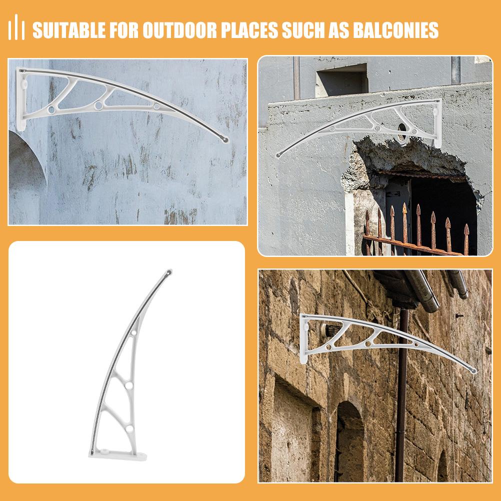 Awning Canopy Bracket Reinforced Outdoor Patio Window Front Door Support Roof Shade Replacement Bracket For Awnings