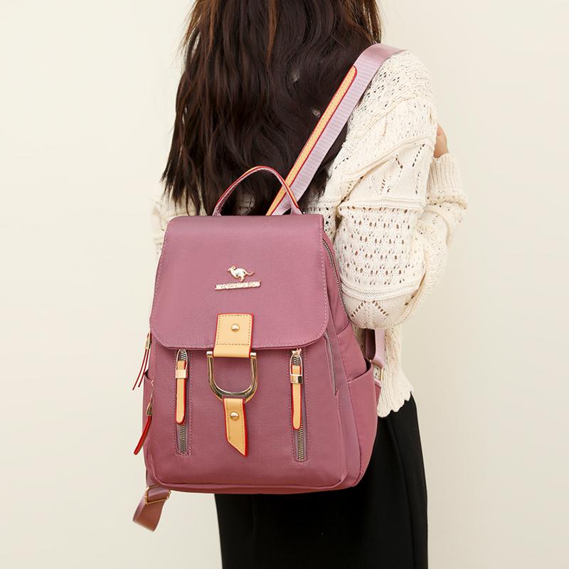 Women's Large Capacity Backpack Travel Bag Schoolbag