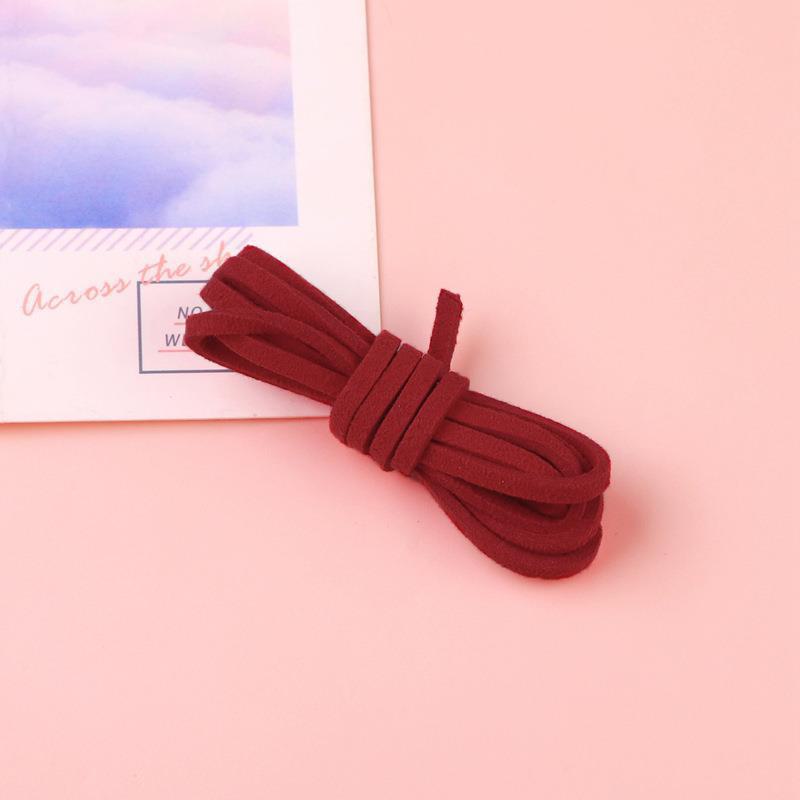 Korean suede rope for DIY jewelry making, 3mm braided wire for bracelets and necklaces. Add a touch of handmade to your accessories!