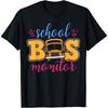 School Bus Monitor Heart T-Shirt
