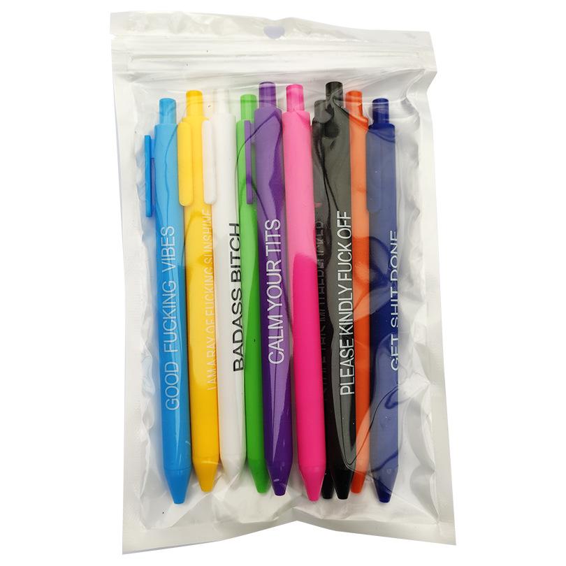 

Набор из 11 шариковых ручек, ручка для подписи, забавная текстовая ручка, нейтральная ручка