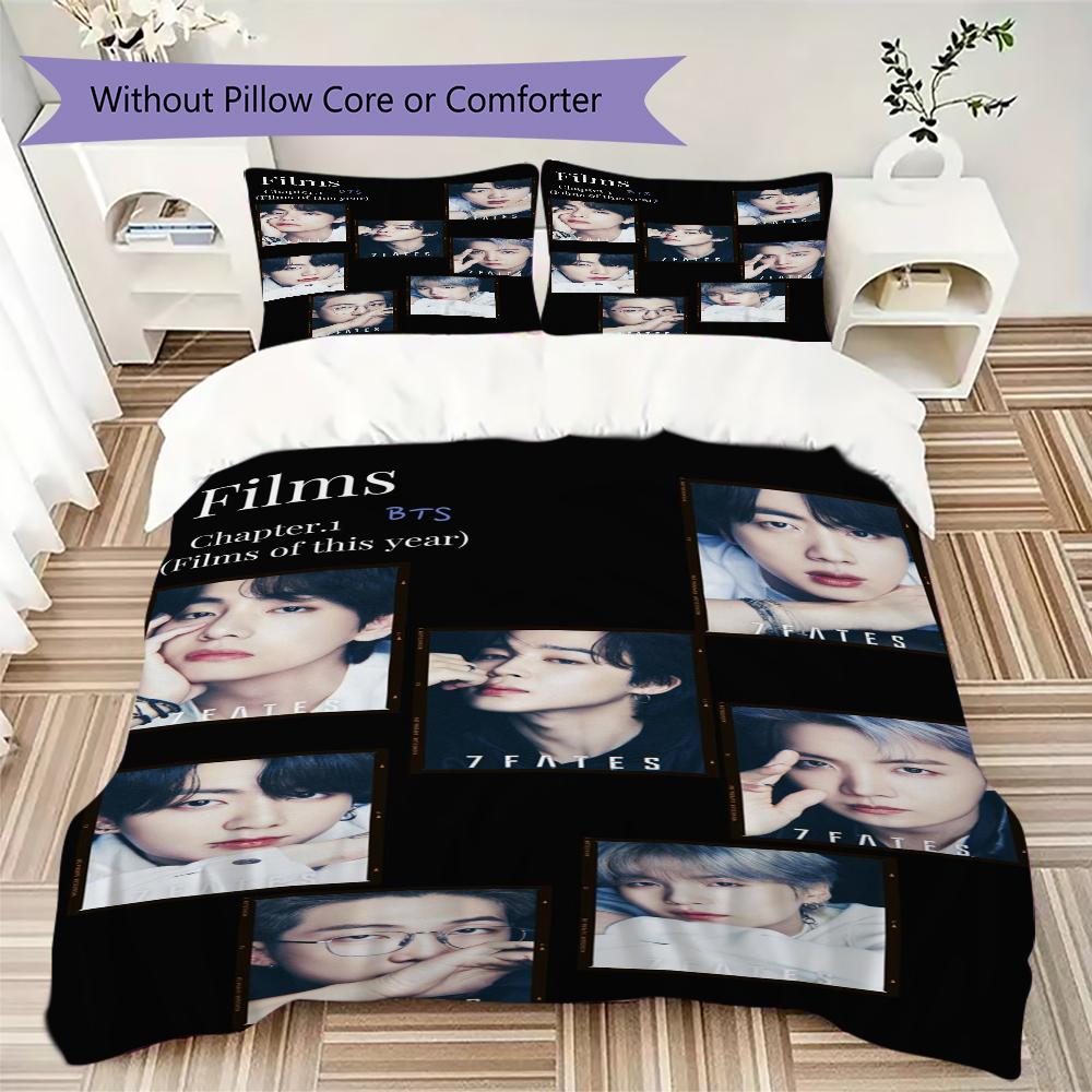 Sunset Love Heart Threepiece Set 1 Duvet Cover 2 Pillowcase Without Core Without Core Bedding Set Duvet Cover And Pillowcase