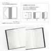 Midori Professional Diary Notebook 2025 A5 Slim Weekly Black 22352006 (Starting in December 2024)