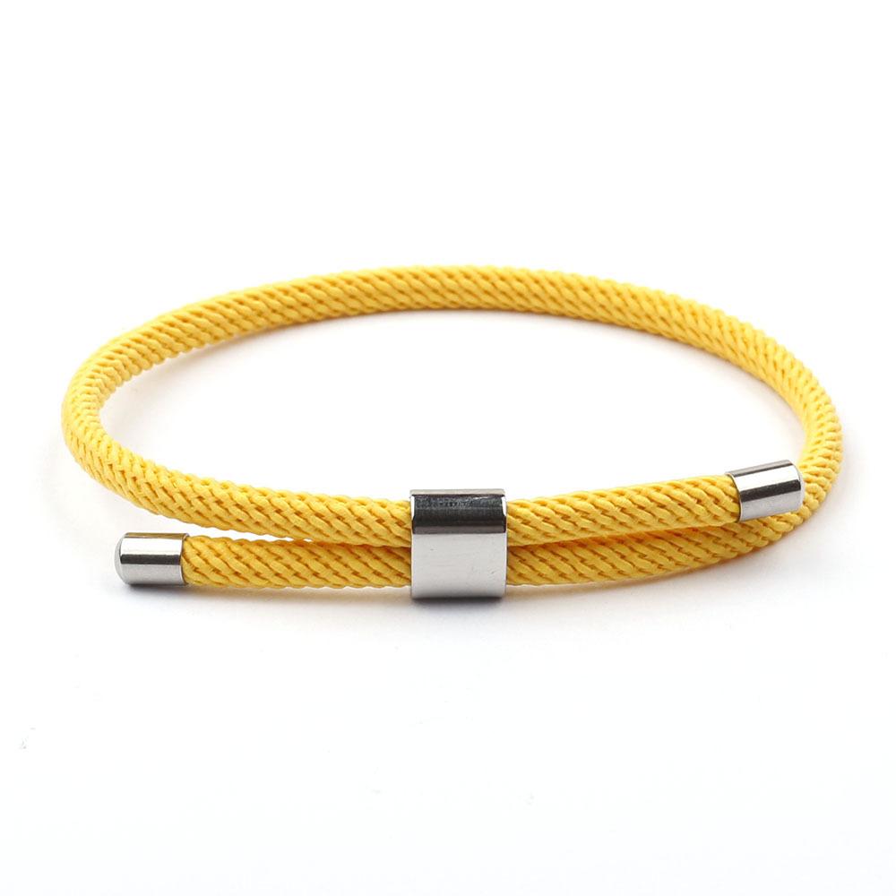 VOQ Hot Selling Lucky Red String Transit Bracelets for Men and Women Couples Adjustable Bracelet Hand Knitted Jewelry Gift