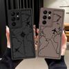Handyhülle für Samsung Galaxy S25 S21 S24 ultra S22 Plus Note 20 Ultra S20 FE S25 S23 Flugrouten