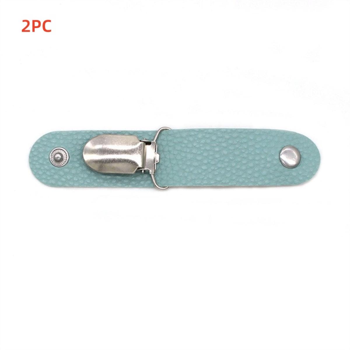 

Дорожный кожаный зажим для шляпы, уличная сумка для хранения рюкзака и багажа, многофункциональный зажим для соломенной шляпы, аксессуары для шляп, подвесная сумка для хранения, зажим для хранения 2pcs светло-синий