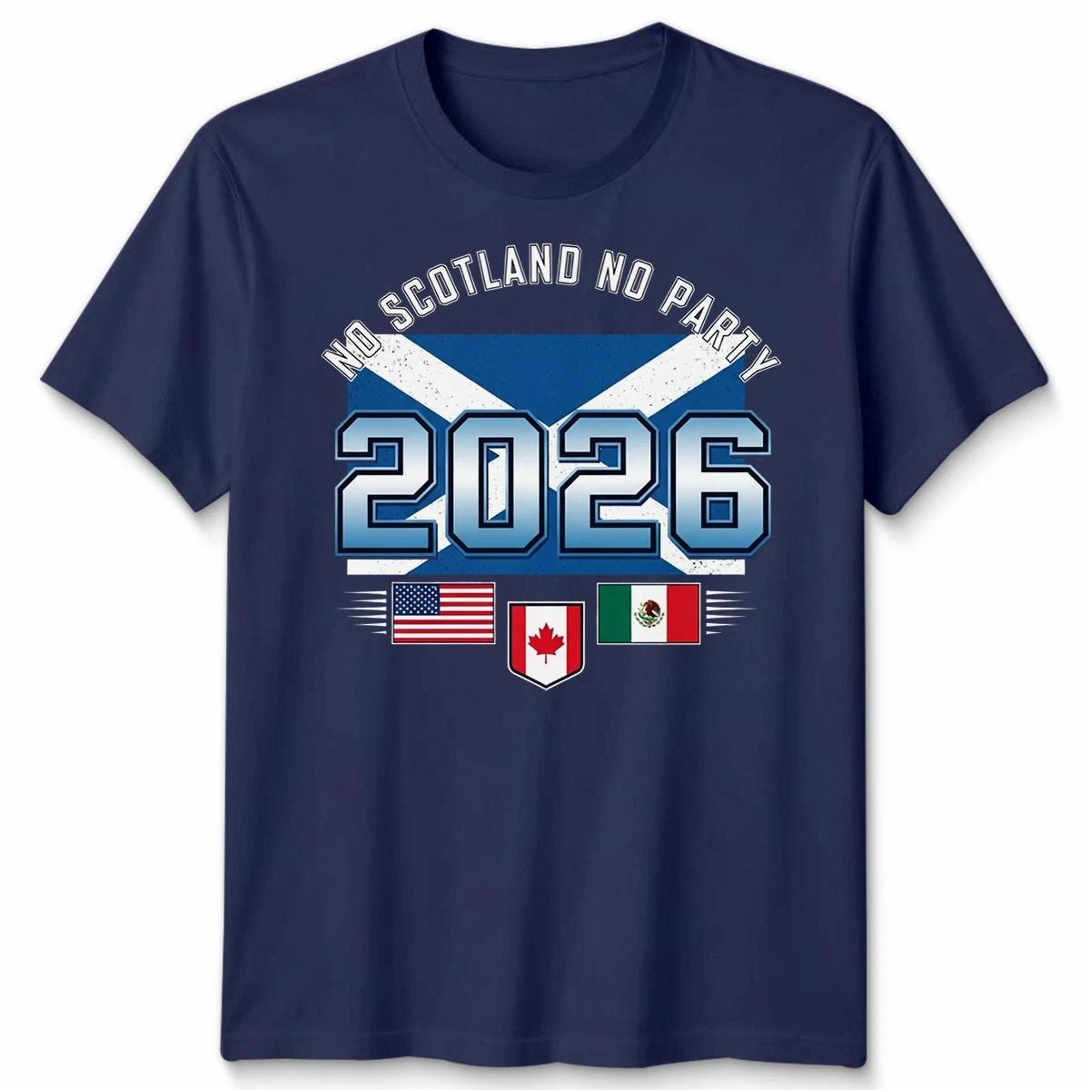 Scotland Football Usa Cup Football Tournament Of The World 2026 Unisex TShirt 2XL