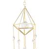 Crystal Windchimes Ornament Lighting Ball Outdoor Garden Home Wind Chime Hanging Ornament Home Decor Housewarming Gift