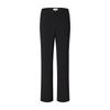 PORTS Women's Elegant Black Straight-Leg Trousers