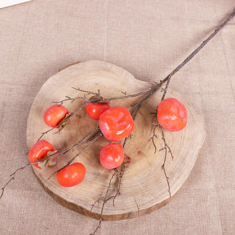Simulation persimmon persimmon Ruyi New Year ornament Spring Festival decoration