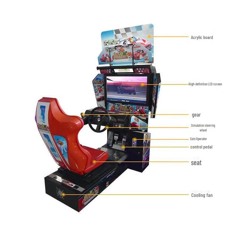 HD Racing Arcade Game Machine (CN version)