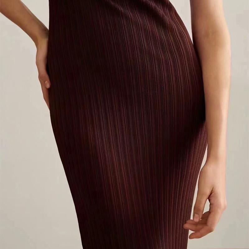 NEIWAI spring/summer slim fit ribbed camisole knit dress