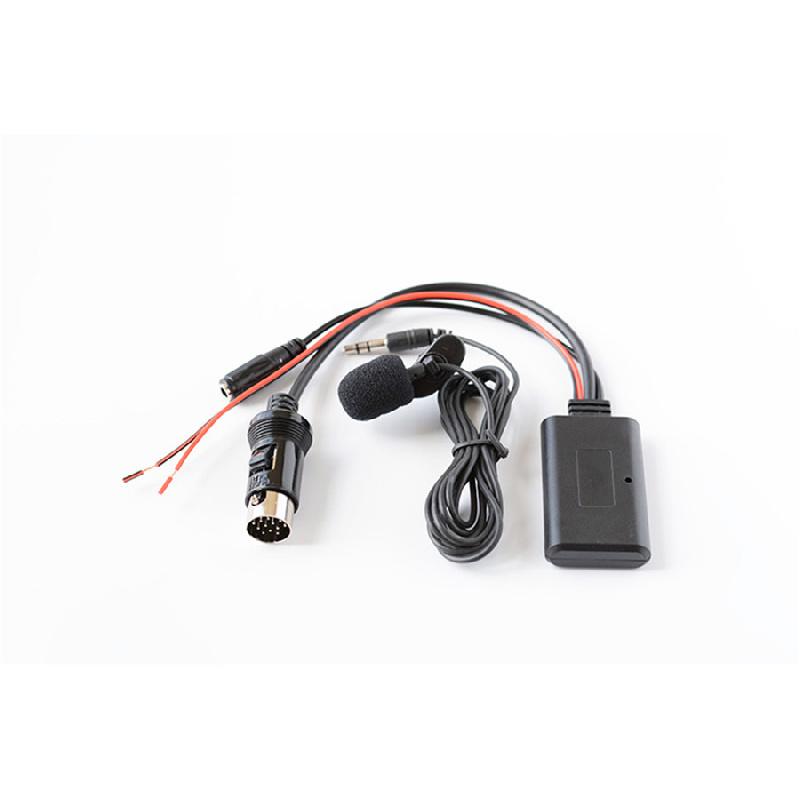 New Bluetooth Adapter Audio Music AUX Cable+Microphone For Kenwood 13-pin CD Stereo