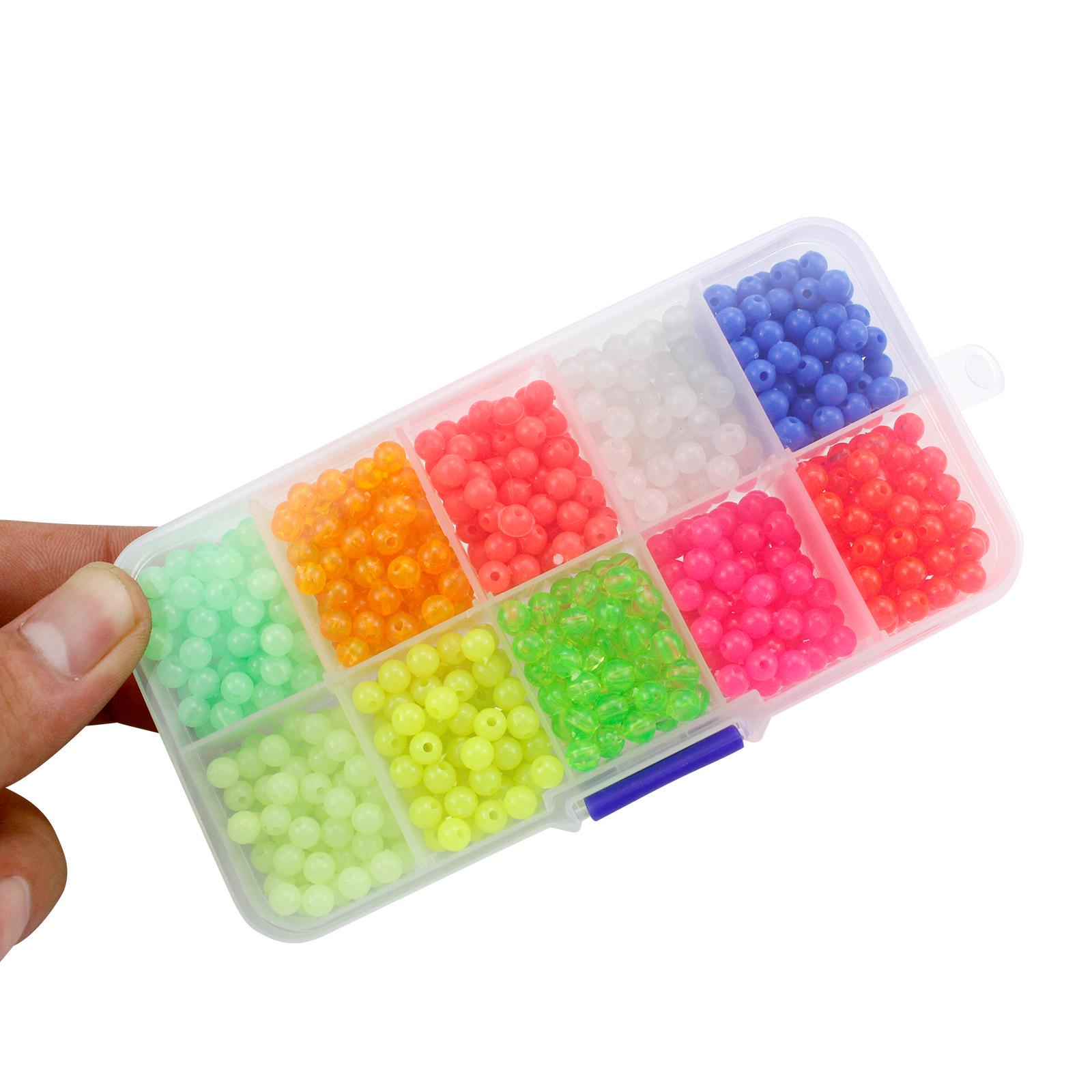 Dingliang Night Fishing Lure & Stopper Bead Set - 1000 Pcs Fishing Accessories