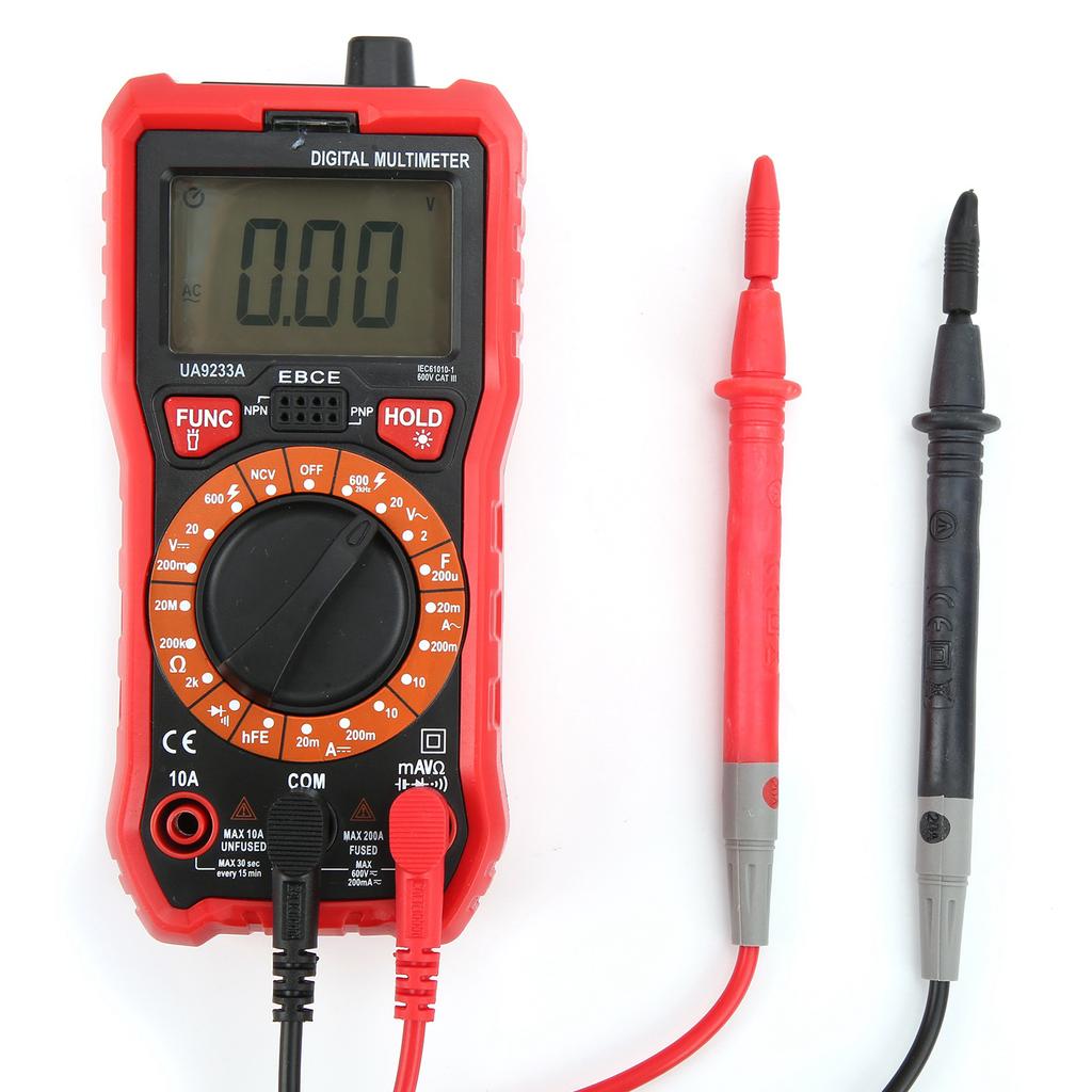 Digital Multimeter Portable UA9233A Current Voltage Capacitance Tester for Electrician