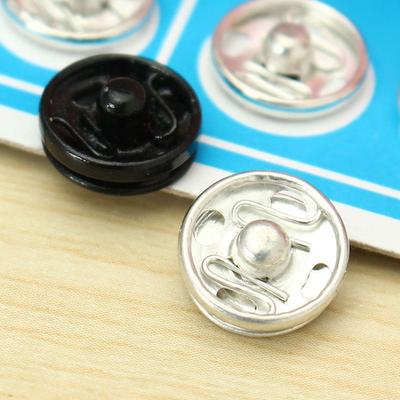 50 Pairs/set Clothes Shirts Stud Scrapbooking Snap Buttons Fasteners  Press Button Metal
