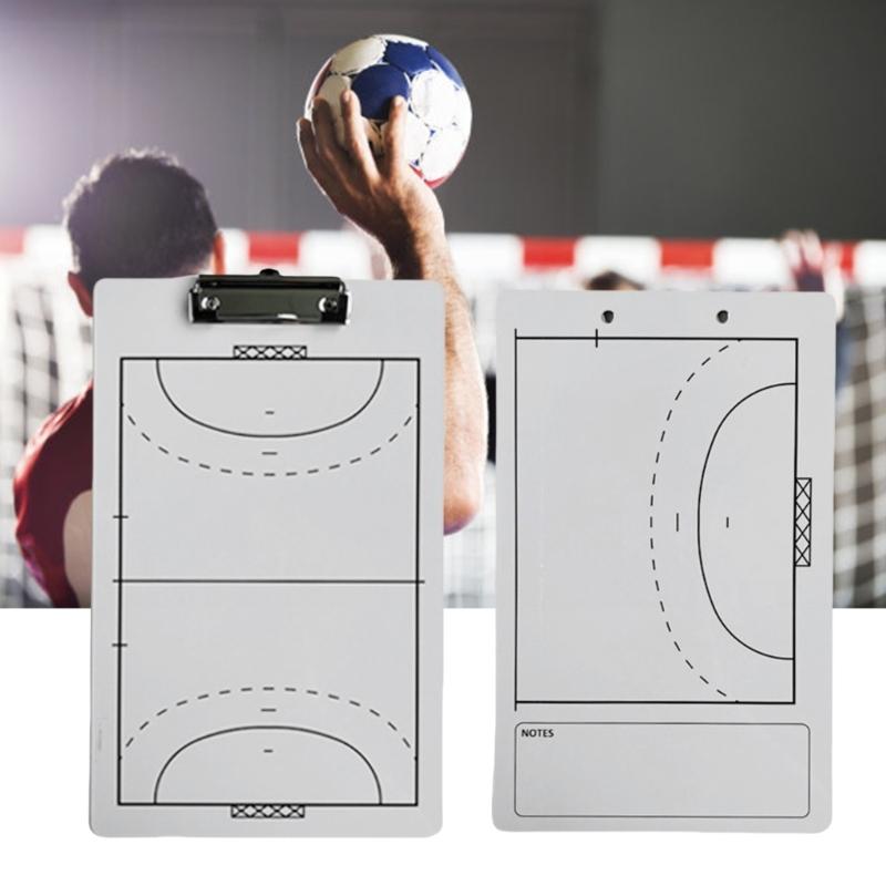 Fußball Volleyball Taktiktafel Tragbare Coaching-Strategie-Tafel Volleyball Whiteboard Trainer-Klemmbrett Trainer-Werkzeug