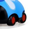 Kids Pull Back Vehicle Cute Look Impact Resistant Plastic Miniature Pull Back Car Toy Model for