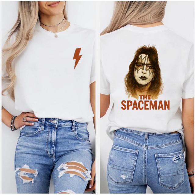 Ace Frehley The Spaceman Shirt, Vintage 90s Kiss Ace Frehley TShirt