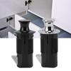Cabinet Lock Zinc Alloy ABS Secure Round Embedded Push To Open Lock for File Drawer Cupboard Mailbox