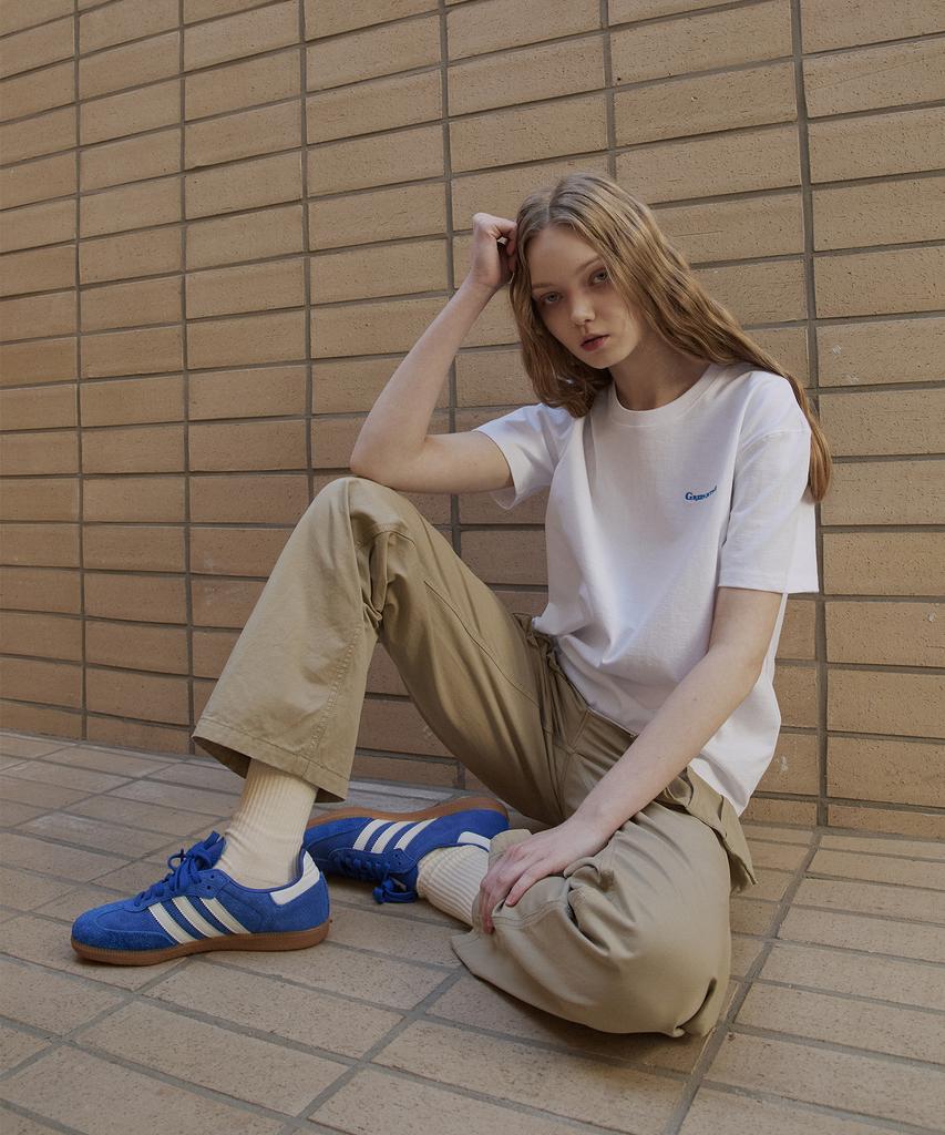 GREENBUTTER Cozy Solid Tee (Ivory)