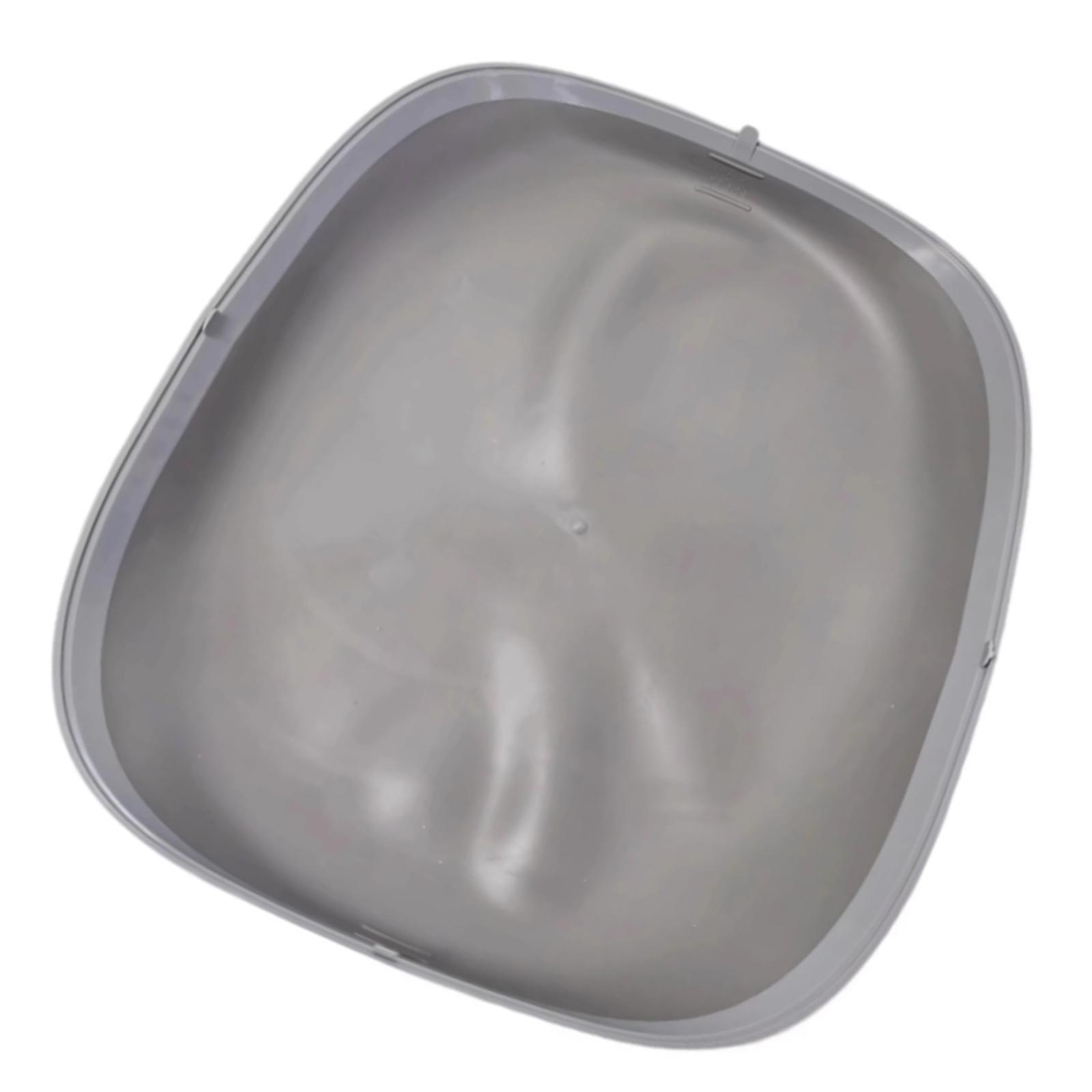 

Кошачий лоток Коврик для лотка Задерживающий наполнитель Многоразовый Нескользящий Котёнок Гибкий Элегантный Аксессуар для питомца Ванная Комната Туалет для кошек Поддон серый