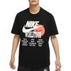 Nike T Shirts Men's Black Crew Neck Moderate Straight Fit DO2032-010