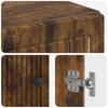 Bathroom Cabinet with Open Shelf EDE Smoked Oak
