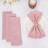 48PCS Sage Green Cotton Cloth Napkins,50x50cm Durable Square Table Napkin, for Wedding Party Birthday Dining Room Decoration