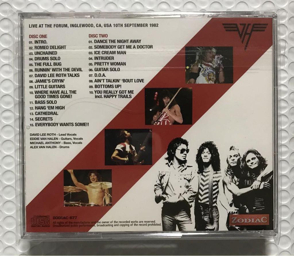 [USED] Van Halen / L.A. Forum 1982 2nd Night