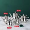 Practical Fashion Stainless Steel Household Leak-proof Wine Pot Pouring Oil Bottle Seasoning Tank Kitchen Supplies Oz