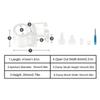 Aquarium Hose Clamp Transparent Split Type Plastic Water Pipe Fixing Clip for Fish  