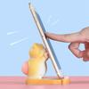 Resin Mini Phone Stand 2.36x3.54x3.27in Desk Phone Stand Cute Mobile Phone Holder  Desk