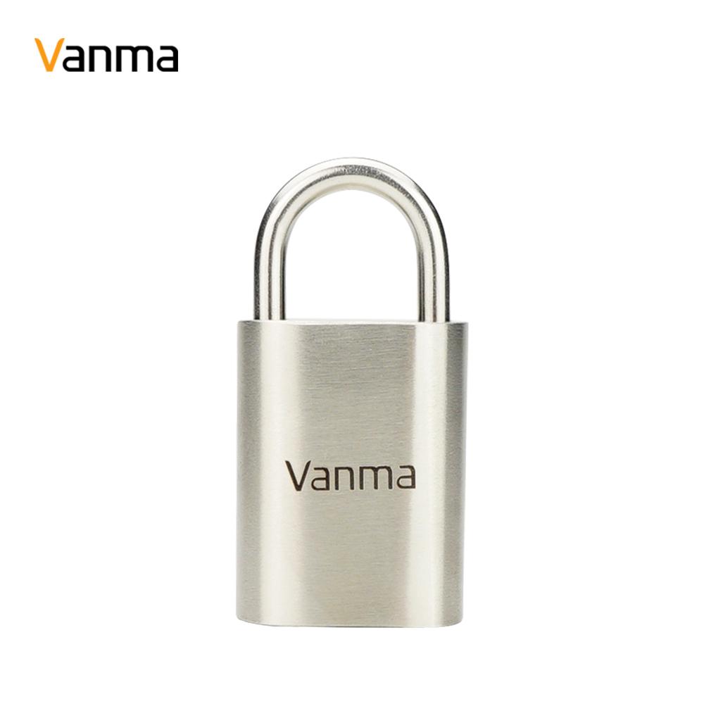 Vanma Access Control Locks Authorize Temporary Unlock Rights Lock Usage History Electronic Lock Waterproof Padlock (as the picture,Passive Lock&Padlock)