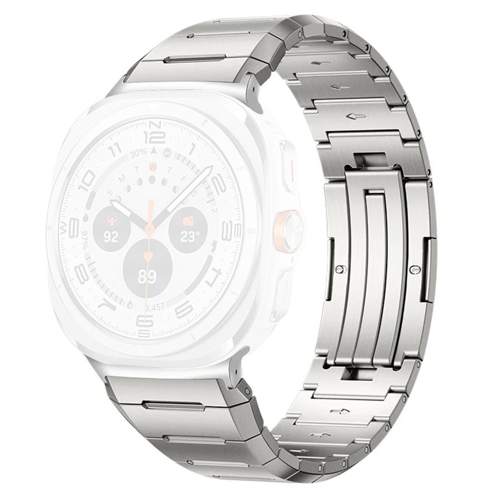 For Samsung Galaxy Watch Ultra (2025) 47mm/Ultra 47mm Titanium Alloy Watch Band Replacement Watch Strap