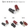 2PCS 100A Power Clip Terminals M6/M8/M10 Winding Screw M6M8M10 Lithium Battery Welding Power Clip Terminal Connector Accessories