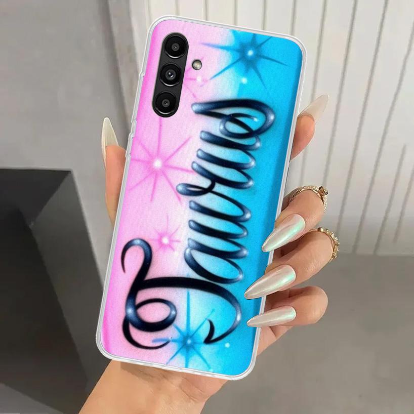 Aries Leo Libra Pisces Virgo Capricorn Phone Case for Samsung Galaxy A17 A16 A37 A26 A36 A57 A56 A15 A25 A35 A55 A14 A24 A34 A54