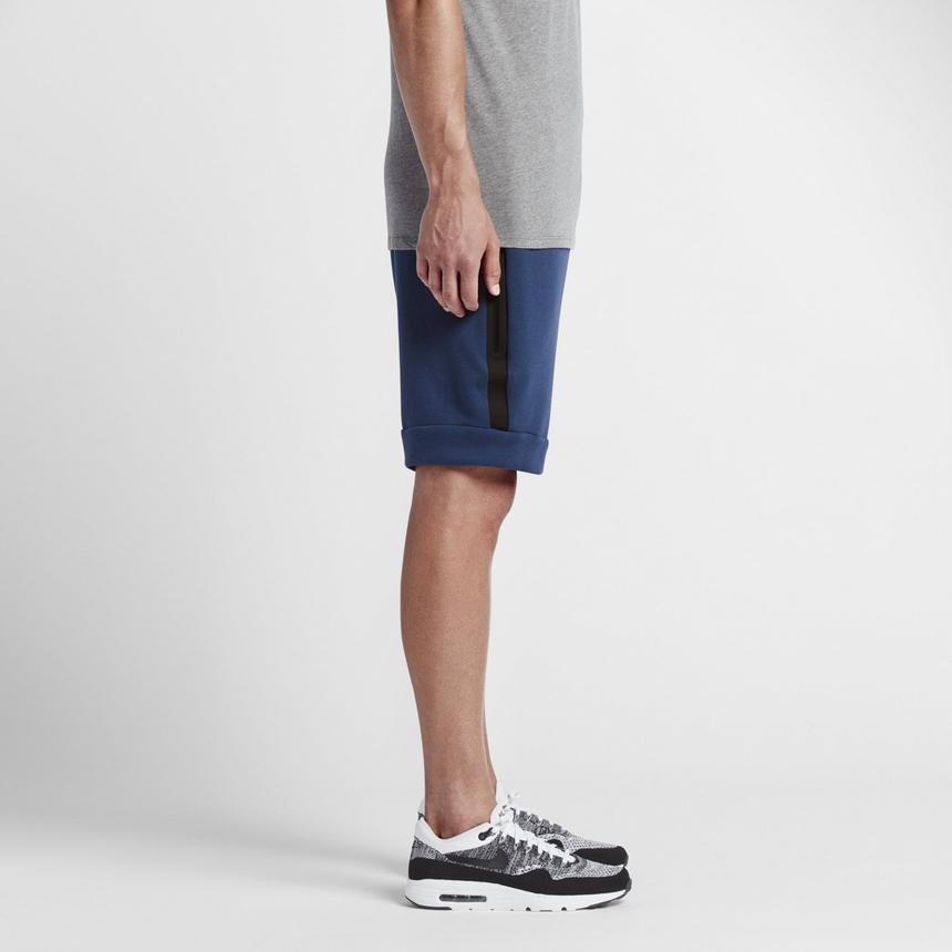 Nike Knit Casual Sport Shorts Men Bottoms Dark-Blue 805161-423