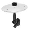 Car Crash Cymbal Alloy Car Cymbal Air Vent Mini Drum Crash Cymbal for Drummer Music Lovers Gift Silver