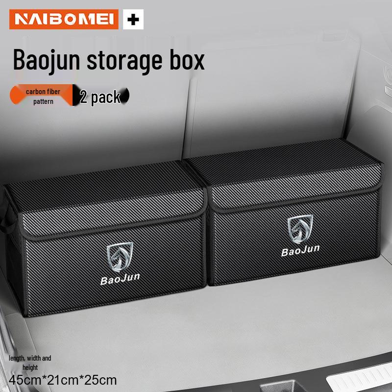 Compatible Car Trunk Organizer for Baojun 560, 730, 510, 310, KiWi, RC3.