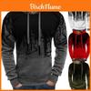 Men's Winter Hoodies Slim Fit Hooded Sweatshirt Warm Outwear Soft Material Jacket