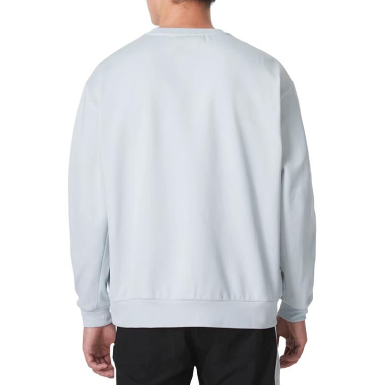 Under Armour Logo Pattern Round Neck Pullover Sports Long Sleeve Sweatshirt Unisex sweatshirt Light-Blue 24600305-009