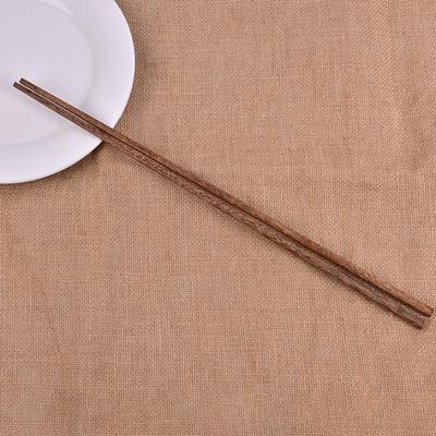 Coppia Hot Pot Legno Lungo 42cm Bacchette Bacchette Sana Superficie Senza Vernice