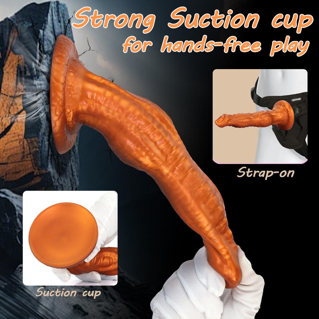 Silicone Imitation Animal Dog Dick Fake Penis Shaped Dildo