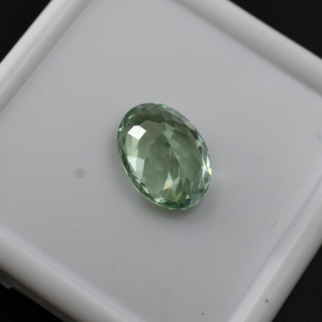 Natural Teal Sapphire Loose Gemstone Oval Cut 7 ct Bluish Green September Birthday Birthstone