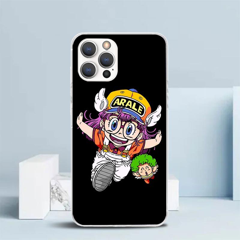 Dr Slump Arale Anime Phone Case For IPhone 16 17 Air 16E 15 14 Plus 13 Mini 12 11 Pro Max 7 8 + SE 2020 Soft TPU Back Cover 16 1