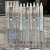 Closeto Press-Type Quick-Drying Neutral Pen - Simple Style, Durable Black 0.5mm for Students