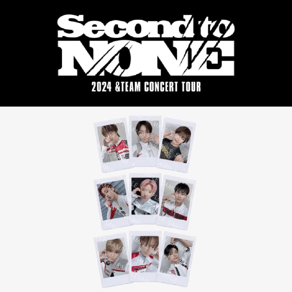 

Предварительный заказ 2024 &TEAM Concert Tour Second to NONE Instant Photo Card ver.2 Random 1ea